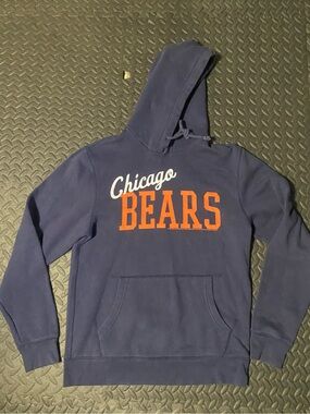 Chicago Bears Navy Crewneck Sweatshirt with Logo